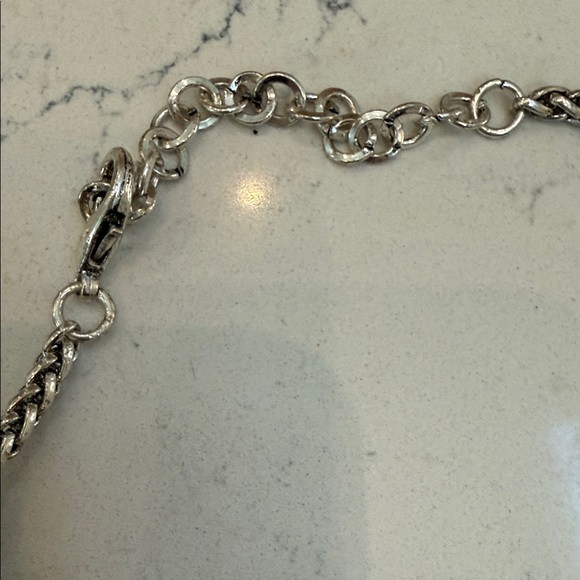 Statement Yellow and White Crystal Bib Necklace - Picture 3 of 5